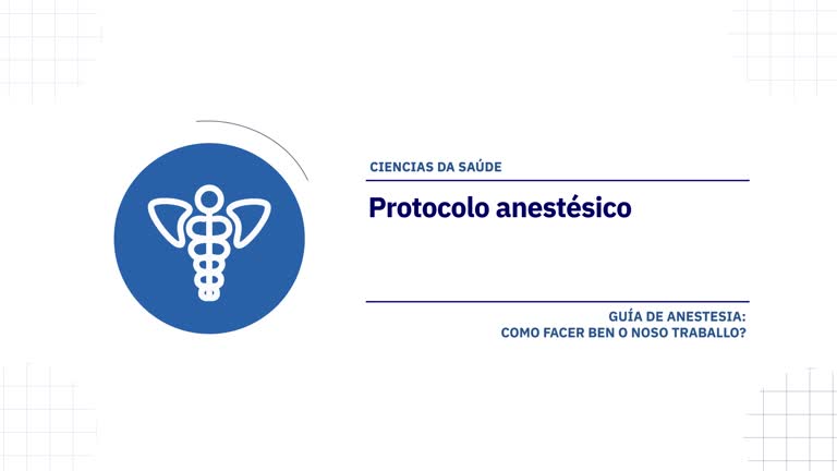 Protocolo anestésico
