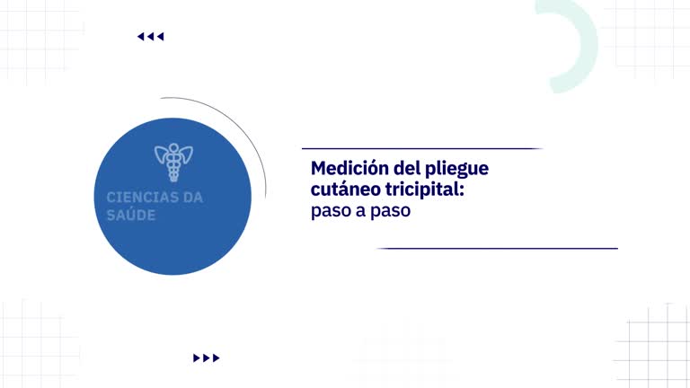 Medición del pliegue cutáneo tricipital: paso a paso