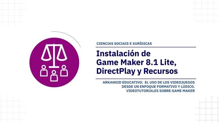 Instalación de Game Maker 8.1 Lite, DirectPlay y Recursos