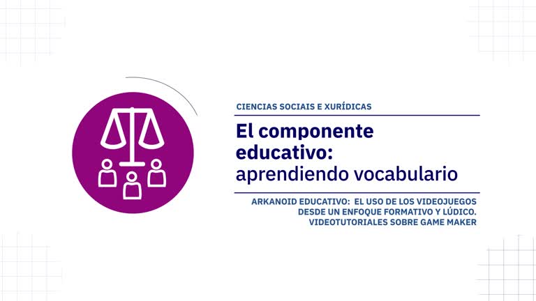 El componente educativo: aprendiendo vocabulario