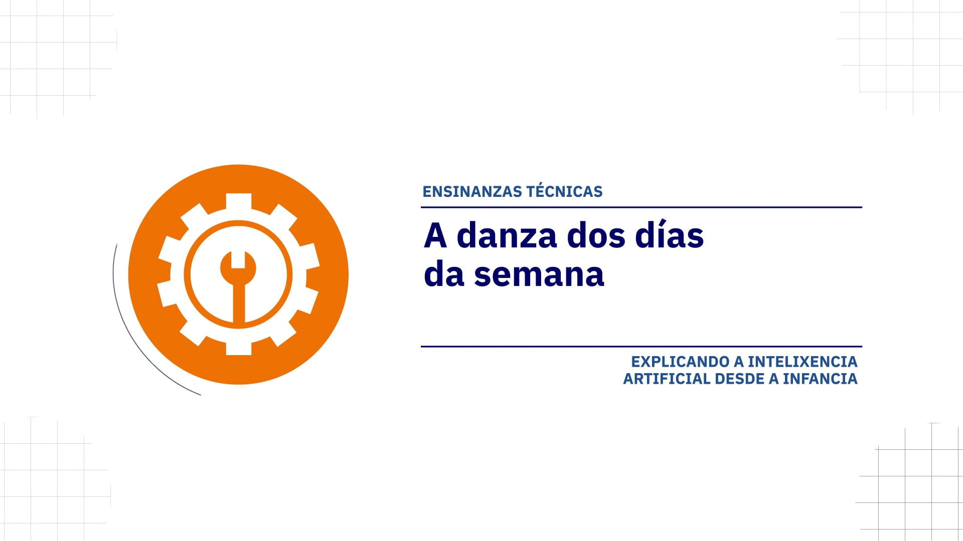 Vídeo - A danza dos días da semana